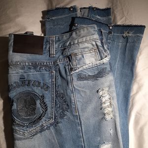Super cool John Galliano designer jeans